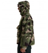 Bluza Vans LX Oversized Sherpa Hoodie VN000HN197I Classic Camo