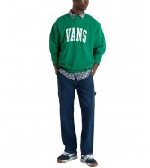 Bluza Vans ORIGINAL STANDARDS VARSITY LOOSE CREW VN000HP7J5F Verdant Green