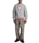 Bluza Vans SPRAY ON LOOSE CREW VN000HPQ02F Cement Heather