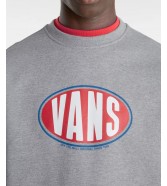 Bluza Vans SPRAY ON LOOSE CREW VN000HPQ02F Cement Heather