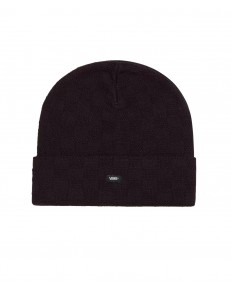 Czapka Vans CHECK TALL CUFF BEANIE VN000HSYBLK Black