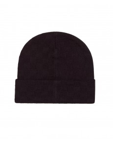 Czapka Vans CHECK TALL CUFF BEANIE VN000HSYBLK Black