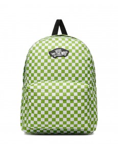 Plecak dziecięcy Vans OLD SKOOL GROM CHECK BACKPACK VN000J3KFPB Checkboard Lime Burst