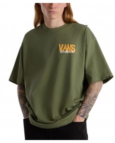 T-shirt Vans LOCAL PUB SPRAY LOOSE SS VN000K76AMB Olivine