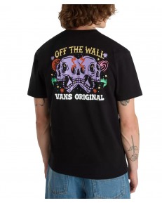 T-shirt Vans SKULL VOID CLASSIC SS VN000KHVBLK Black