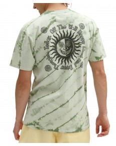 T-shirt Vans TRIPPY THOUGHTS TIE DYE SS VN0A7PKZYV9 Celadon Green/Tie Dye