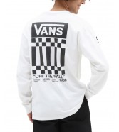 Koszulka Vans OFF THE WALL CHECK VN0A7S6ZWHT White