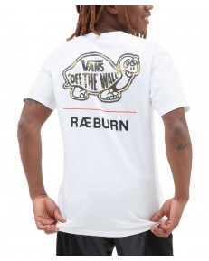 T-shirt Vans RAEBURN SS TEE VN0A7SP1WHT White