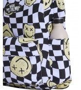 Zestaw Vans - Plecak dziecięcy OLD SKOOL GROM CHECK VN000H56YB2 Black/White + Piórnik OLD SKOOL PENCIL POUCH VN000H58BA5 Black/Charcoal