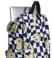 Zestaw Vans - Plecak dziecięcy OLD SKOOL GROM CHECK VN000H56YB2 Black/White + Piórnik OLD SKOOL PENCIL POUCH VN000H58BA5 Black/Charcoal