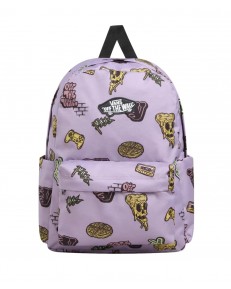 Zestaw Vans - Plecak dziecięcy OLD SKOOL GROM VN000H56D45 + Piórnik OLD SKOOL PENCIL POUCH VN000H58D45 Lavender Mist