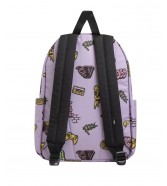 Zestaw Vans - Plecak dziecięcy OLD SKOOL GROM VN000H56D45 + Piórnik OLD SKOOL PENCIL POUCH VN000H58D45 Lavender Mist