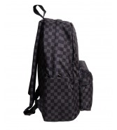 Zestaw Vans - Plecak dziecięcy OLD SKOOL GROM CHECK VN000J3KBA5 + Piórnik OLD SKOOL PENCIL POUCH VN000H58BA5 Black/Charcoal