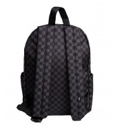 Zestaw Vans - Plecak dziecięcy OLD SKOOL GROM CHECK VN000J3KBA5 Black/Charcoal + Worek BENCHED BAG VN000HECBLK Black