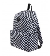 Zestaw Vans - Plecak dziecięcy OLD SKOOL GROM CHECK VN000J3KY28 + Piórnik OLD SKOOL PENCIL POUCH VN000H58Y28 Black/White Checkboard