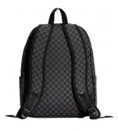 Zestaw Vans - Plecak OLD SKOOL CHECK VN000H4XBA5 Black/Charcoal + Piórnik OLD SKOOL PENCIL POUCH VN000H58YB2 Black/White