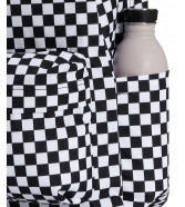 Zestaw Vans - Plecak OLD SKOOL CHECK VN000H4XY28 Black/White + Piórnik OLD SKOOL PENCIL POUCH VN000H58BA5 Black/Charcoal