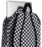 Zestaw Vans - Plecak OLD SKOOL CHECK VN000H4XY28 Black/White + Piórnik OLD SKOOL PENCIL POUCH VN000H58BA5 Black/Charcoal