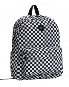 Zestaw Vans - Plecak OLD SKOOL CHECK VN000H4XY28 + Piórnik OLD SKOOL PENCIL POUCH VN000H58YB2 Black/White Checkboard