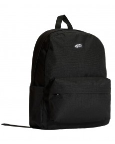 Zestaw Vans - Plecak OLD SKOOL VN000H4WBKA Black/Black + Piórnik OLD SKOOL PENCIL POUCH VN000H58HTL Black/Matte Purple