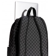 Zestaw Vans - Plecak OLD SKOOL CHECK VN000H4XBA5 + Piórnik OLD SKOOL PENCIL POUCH VN000H58BA5 Black/Charcoal