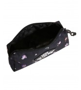 Zestaw Vans - Plecak OLD SKOOL CHECK VN000H4XBA5 Black/Charcoal + Piórnik OLD SKOOL PENCIL POUCH VN000H58HTL Black/Matte Purple
