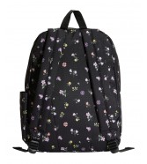 Zestaw Vans - Plecak OLD SKOOL CLASSIC VN000H4YHTL Black/Matte Purple + Piórnik OLD SKOOL PENCIL POUCH VN000H58BA5 Black/Charcoal