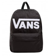 Zestaw Vans - Plecak OLD SKOOL DROP V VN000H4ZBLK Black + Piórnik OLD SKOOL PENCIL POUCH VN000H58Y28 Black/White