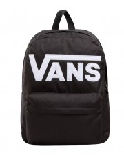 Zestaw Vans - Plecak OLD SKOOL DROP V VN000H4ZBLK Black + Piórnik OLD SKOOL PENCIL POUCH VN000H58BA5 Black/Charcoal