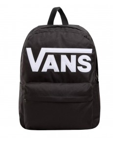 Zestaw Vans - Plecak OLD SKOOL DROP V VN000H4ZBLK Black + Piórnik OLD SKOOL PENCIL POUCH VN000H58YB2 Black/White