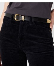 Pasek Wrangler TRIPLE LOOP BELT 112344038 W0NEUS100 Black