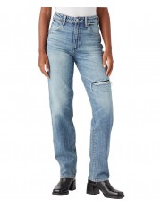 Jeansy Wrangler Mom Straight 112343582 W27M38479 Tainted Wash