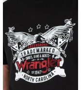 T-shirt Wrangler AMERICANA TEE 112341191 W70PEE33W Faded Black