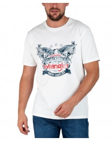 T-shirt Wrangler AMERICANA TEE 112341140 W70PEEW01 Whisper White