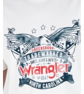T-shirt Wrangler AMERICANA TEE 112341140 W70PEEW01 Whisper White