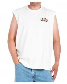 T-shirt Wrangler PRIDE TANK W778EEW03 Worn White