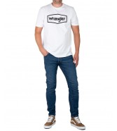 T-shirt Wrangler LOGO  TEE 112339325 W7BMD3989 White