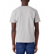 T-shirt Wrangler 2 PACK TEE 112321465 W7G9DHX37 Mid Grey Mel