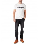 T-shirt Wrangler SS LOGO TEE W7MUD3737 Off White
