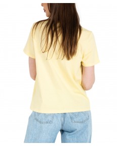 T-shirt Wrangler REGULAR TEE W7N4D3Y37 Pale Banana