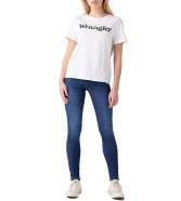 T-shirt Wrangler REGULAR TEE W7N4GH989 White
