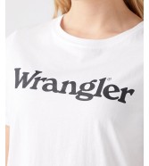 T-shirt Wrangler REGULAR TEE 112146405 W7N4GH989 White