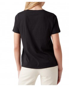 T-shirt Wrangler REGULAR TEE W7N4GHXV6 Faded Black
