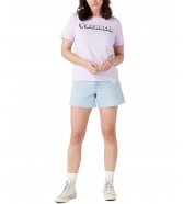 T-shirt Wrangler LOGO TEE W7XFD3P26 Pastel Violet