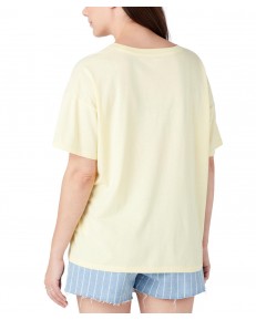 T-shirt Wrangler GIRLFRIEND TEE 112328933 W7XIEVX6Z French Vanilla