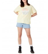 T-shirt Wrangler GIRLFRIEND TEE W7XIEVX6Z French Vanilla