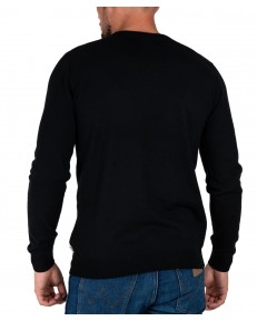 Sweter Wrangler CREWNECK KNIT 112343108 W8A02P101 Real Black