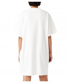 Sukienka Wrangler SLIM TEE DRESS  W9N7GFW02 Worn White