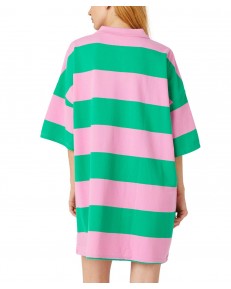Sukienka Wrangler POLO TEE DRESS W9P5KFG25 Bright Green